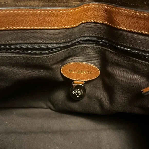 Mulberry Tan Leather Alexa Bag Authentic - Picture 8 of 9